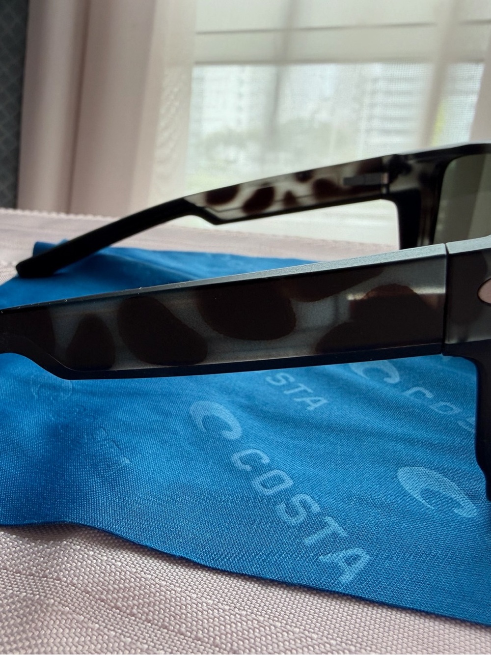 Costa Del Mar Lido 580 Polarized Sunglasses Tiger Shark Camo + Case - Picture 8 of 11